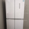 西門子（SIEMENS）550升博納臻鮮十字門對開四門冰箱鉑金抗菌凈味一級能效變溫儲鮮大容量冰箱金屬白色KC550281EC 曬單實拍圖