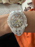 斯沃琪（Swatch）瑞士手表 潛航系列 時(shí)尚夜光透視石英腕表中秋節禮物石英手表 皓月潛航 SSCU09K100 曬單實(shí)拍圖