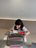 巫記兒童餐墊小學(xué)生專用防水防油免洗寶寶食品級硅膠午餐墊桌墊隔熱墊 【400克加厚】奶油白60*40cm 曬單實(shí)拍圖