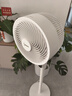 美的（Midea）空氣循環(huán)扇 電風(fēng)扇家用立式落地語音風(fēng)扇直流變頻輕音節(jié)能小風(fēng)扇抑菌凈化電扇  GDI24WG 曬單實拍圖