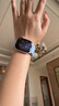 Apple/蘋果 Watch Series 10 智能手表GPS款42毫米銀色鋁金屬表殼青云色回環(huán)式運(yùn)動表帶MX1L3CH/B 曬單實(shí)拍圖