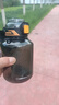 大容量塑料水杯耐高溫健身運動(dòng)水壺工地噸噸桶太空杯子學(xué)生男 黑色1000ml 曬單實(shí)拍圖