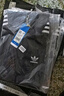 adidas休閑簡(jiǎn)約三條紋梭織立領(lǐng)夾克外套男裝秋季阿迪達斯三葉草 黑色 (偏小，推薦買(mǎi)大1碼)   L 曬單實(shí)拍圖