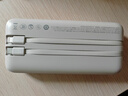 倍思  【國(guó)標(biāo)3C認(rèn)證可上飛機(jī)】充電寶20000毫安自帶線(xiàn)22.5W快充適用于蘋(píng)果小米華為手機(jī)移動(dòng)電源 咖 曬單實(shí)拍圖
