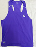 輕功導汗大師跑步背心馬拉松透氣不黏身速干運動(dòng)無(wú)袖T恤春夏新款 【男款】絳紫 XL 曬單實(shí)拍圖
