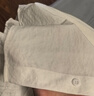 名創(chuàng)優(yōu)品（MINISO）冰絲短袖襯衫男夏季新款舒適涼感透氣日系百搭寬松襯衣 白 XL 曬單實拍圖
