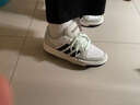 adidas ENTRAP美式校園風(fēng)運(yùn)動(dòng)板鞋男女少年感復(fù)古籃球鞋阿迪達(dá)斯 白色/黑色/礬土棕   38 曬單實(shí)拍圖