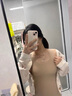 都市麗人保暖背心女無袖內(nèi)搭肌底衣女士背心帶胸墊吊帶秋冬保暖修身顯瘦 秋冬保暖背心美膚保暖-膚色 L （105-125斤） 曬單實(shí)拍圖