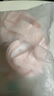全棉時(shí)代哺乳文胸孕婦內(nèi)衣孕產(chǎn)無縫軟支撐肩開扣文胸XL/C85 貝殼杏粉 曬單實(shí)拍圖