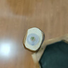 小匠材凳子實(shí)木家用餐凳可疊放軟包高腳凳客廳化妝凳胡桃色-米白 曬單實(shí)拍圖