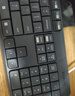 羅技（Logitech）MK235 鍵鼠套裝 無(wú)線(xiàn)鍵鼠套裝 辦公鍵鼠套裝  防潑濺防指紋 全尺寸 帶無(wú)線(xiàn)2.4G接收器 黑 曬單實(shí)拍圖