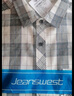 真維斯（JEANSWEST）襯衫男短袖2025夏季時尚休閑百搭格子衫男襯衣上衣深藍(lán)L 曬單實(shí)拍圖