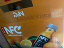 農(nóng)夫山泉100%純果汁NFC橙汁300ml*10瓶整箱禮盒鮮果冷壓榨0添加劑飲料 曬單實拍圖