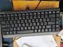 雙飛燕（A4TECH）FK11 飛時代有線小鍵盤 薄膜辦公打字用鍵盤筆記本外接臺式電腦 86鍵便攜USB接口 遂空灰 曬單實拍圖