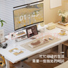 樂(lè )歌【政府補貼】電動(dòng)升降桌電腦桌站立辦公學(xué)習桌子書(shū)桌E6/1.4m白色 曬單實(shí)拍圖