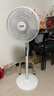 電風(fēng)扇先科電器落地扇家用大風(fēng)力電扇xldnke制冷16寸遙控立式搖頭風(fēng)扇五葉 遙控-3米線-升級電機-輕底 曬單實拍圖