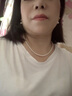 萃華金店天然淡水珍珠項(xiàng)鏈小米珠素鏈大溪地送女友老婆媽媽七夕禮物 小米珍珠項(xiàng)鏈（3-3.5m）京倉速達(dá) 曬單實(shí)拍圖