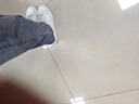 森馬男鞋夏季新款潮牌休閑百搭板鞋男士真皮運(yùn)動(dòng)厚底增高麥昆小白潮鞋 白黑 【基礎(chǔ)款】 42 曬單實(shí)拍圖