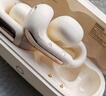 聯(lián)想（lenovo）藍牙耳機耳夾式不入耳G型骨傳導(dǎo)概念藍牙5.4無線運動音樂耳機適用蘋果華為小米手機EA400月巖白 曬單實拍圖