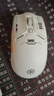 卡佐（AZZOR）AZ50無線鼠標(biāo)藍(lán)牙三模有線游戲鼠標(biāo)電競?cè)梭w工學(xué)宏rgb吃雞lol/csgo臺式筆記本電腦通用 三模版冰川白【原相3311＋1億次微動】 曬單實拍圖