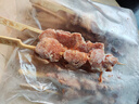 東來(lái)順 調理羊肉串孜然味400g(約16串) BBQ燒烤炸串 清真中華老字號  曬單實(shí)拍圖