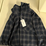gxg.jeans男裝 藍色格紋復古潮流寬松連帽夾克外套男 25秋新品 格紋 L (175) 曬單實(shí)拍圖