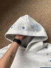 索菲堡國(guó)潮牌雪花星星刺繡連帽衛(wèi)衣男女2025秋冬懶惰風(fēng)寬松百搭情侶外套 灰色 M 曬單實(shí)拍圖