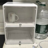 京東物流 茶包收納盒桌面茶水間置物架辦公室咖啡防塵抽屜式杯架 大號2層【透明可視】 曬單實(shí)拍圖