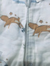 全棉時(shí)代新生嬰兒睡袋純棉春夏季薄款分腿兒童防踢被80cm×48cm 伊恩植物園 曬單實(shí)拍圖