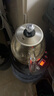 美能迪（MND）桶裝水燒水壺自動上水加熱一體機抽水器電熱水壺全自動桶桌飲水機煮茶泡茶底上水燒水器 1L 茶漏+全自動+藍光玻璃壺（壺底上水）+底座 曬單實拍圖