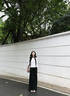 棉的美學(xué)打底衫女高級感緊身顯瘦正肩長(cháng)袖T恤內搭辣妹上衣 「自帶小腰線(xiàn)」月牙白 2XL 「推薦125-135斤」 曬單實(shí)拍圖