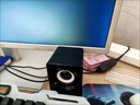 小米芯電腦音響低音炮有線桌面音箱臺式機筆記本迷你對箱小喇叭家用柏林之聲音效高清音質(zhì)全景音效環(huán)繞 黑色電腦音箱 曬單實拍圖