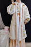 艾方鳥(niǎo)漢服成人女冬季套裝宋制對(duì)襟長(zhǎng)襖交領(lǐng)百褶襦裙日常加絨古裝全套 米色長(zhǎng)襖+米交領(lǐng)+米色裙 L 曬單實(shí)拍圖