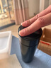 炊大皇 保溫杯 316L醫(yī)用級不銹鋼茶水分離商務便攜保溫杯 黑色 490ml 曬單實拍圖
