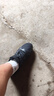 孤舟黑色作訓鞋男女膠鞋體能訓練鞋超輕戶外透氣跑鞋防滑耐磨徒步鞋子 高配版訓練鞋（EVA+TPU雙層底） 44 (270mm) 曬單實拍圖