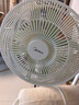 美的（Midea）【幸運(yùn)草安睡1S】一級(jí)能效直流變頻聲控電風(fēng)扇家用遙控臥室靜音落地扇臺(tái)式桌面抗菌大風(fēng)力轉(zhuǎn)頁(yè)扇 曬單實(shí)拍圖