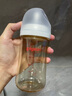 貝親（Pigeon）PPSU寬口徑防脹氣奶瓶240ml L號(hào)奶嘴 6個(gè)月+ AA192 曬單實(shí)拍圖