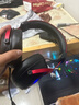 iKF V11 Pro7.1四模無(wú)線(xiàn)游戲耳機頭戴式7.1環(huán)繞音效藍牙有線(xiàn)電競專(zhuān)用三角洲FPS無(wú)畏契約辨位 黑紅色 曬單實(shí)拍圖