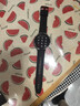 紅昭愿適用華為手表表帶GT4 GT5 GT3 GT2 watch4 watch3 Pro保時捷46mm表盤男款防水防汗橡膠表帶 華為硅膠表帶-曜石黑【22mm接口通用】 曬單實拍圖