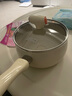 愛仕達(dá)（ASD）奶鍋陶瓷新不粘鍋16CM泡面鍋寶寶輔食鍋電磁爐通用NL16T10WG 曬單實(shí)拍圖