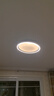 三雄極光led吸頂燈臥室燈超薄三防快裝可調(diào)光陽(yáng)臺(tái)走廊燈32W柔雙【包安裝】 曬單實(shí)拍圖