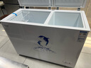 澳柯瑪（AUCMA）302升家用冰柜 雙溫雙箱大容量冷柜 臥式冰柜雪糕柜雙溫冷柜 冷藏全銅管 BCD-302CNE 國家補貼 曬單實拍圖