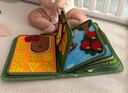 MY FIRST BOOK寶寶布書撕撕書蒙氏早教1-6歲嬰幼兒農(nóng)場主題土豪書益智玩具禮物 曬單實拍圖