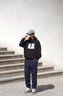 GAP男裝2025秋季新款抓絨松緊腰針織束腳褲運(yùn)動(dòng)褲休閑長褲500382 曬單實(shí)拍圖