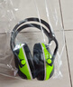 3M隔音耳罩睡覺防噪音工業(yè)降噪33db 黑綠色X4A耳罩 1副 曬單實拍圖