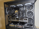 瓦爾基里（VALKYRIE）VK03 BLACK 黑色 ATX 游戲電腦臺式機箱 支持360水冷 6.2吋觸摸屏 270°海景房 曬單實(shí)拍圖