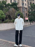 秋冬季加絨加厚衛衣男ins潮流寬松男女學(xué)生保暖圓領(lǐng)長(cháng)袖上衣外套2 草書(shū)字母白【加絨】 加絨 4XL 建議180-200斤 曬單實(shí)拍圖
