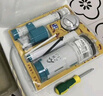 登沃克 馬桶配件全套按鈕進(jìn)水閥排水老式上水閥通用水箱抽水器坐便器 適用水箱高20-25cm【全套配件】 曬單實(shí)拍圖