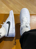 耐克男子透氣平底運動(dòng)鞋冬季板鞋NIKE COURT VISION LOW DH2987 101白色/黑/白色 41 曬單實(shí)拍圖