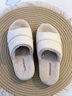 遠港開(kāi)口棉拖鞋女2025新款秋冬季保暖情侶毛絨居家用室內辦公室男冬天 柏雅白 38-39 【適合37-38的腳】 曬單實(shí)拍圖
